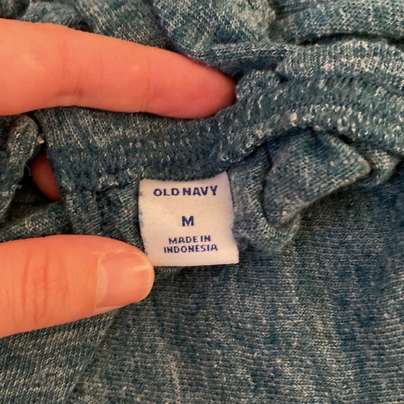 Old Navy Teal Knit Romper Size M - Picture 3 of 5